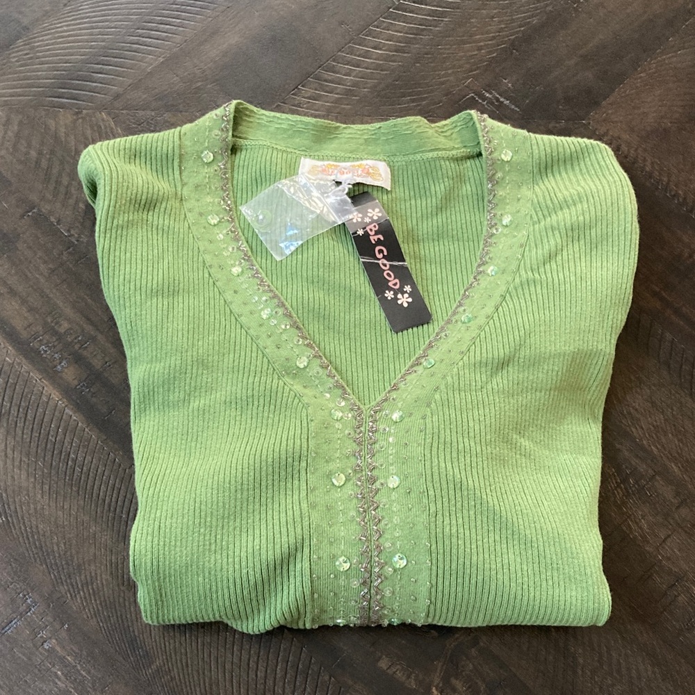 Women's Green Sweater